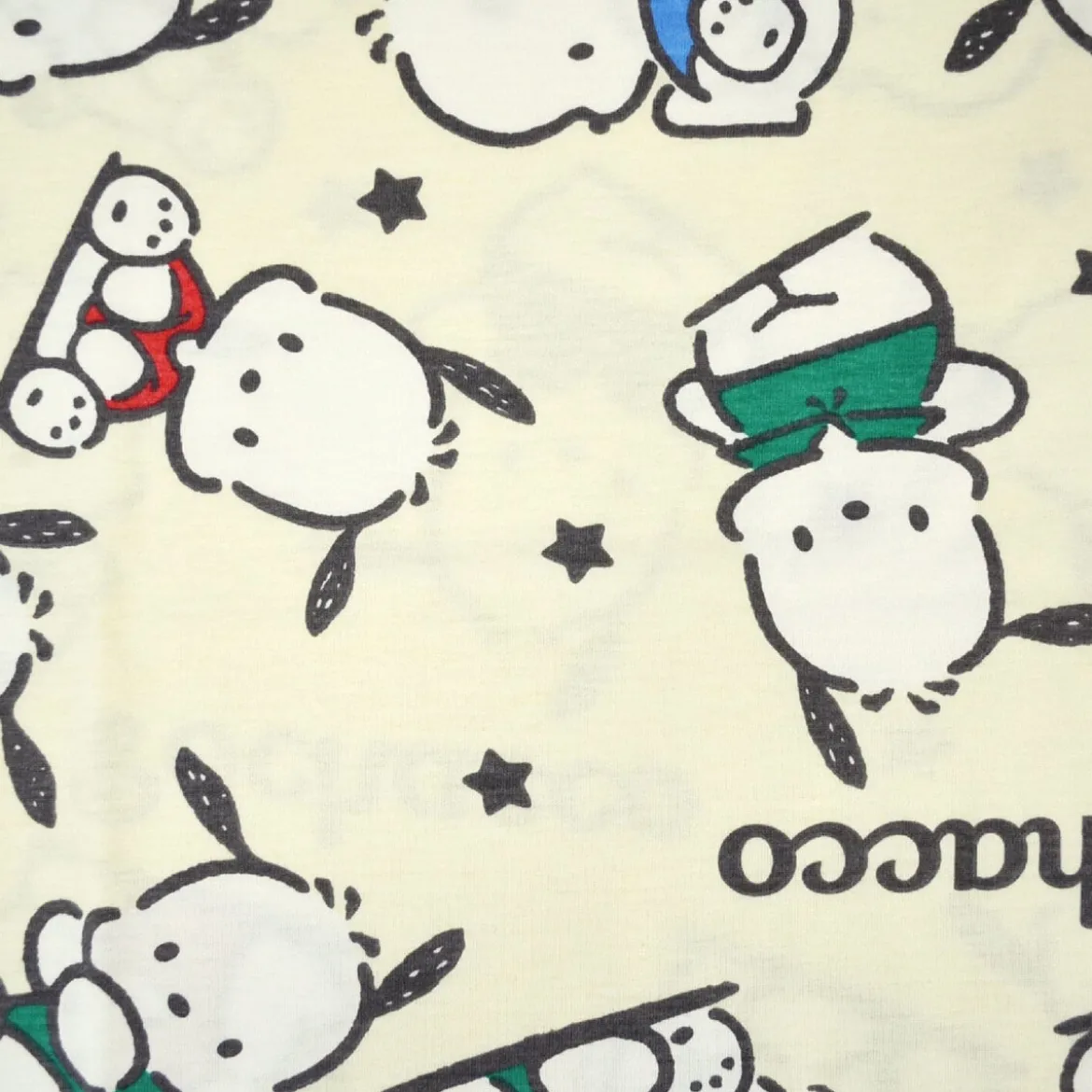 T-Shirt - Pochacco Allover Off-White/Red