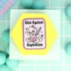 Tygmärke - Cats against capitalism