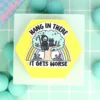 Tygmärke - Hang in there