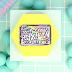 Tygmärke - Millennial anxiety club member
