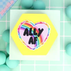 Tygmärke - Pride Ally AF