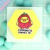 Tygmärke - Strawbarely hanging on